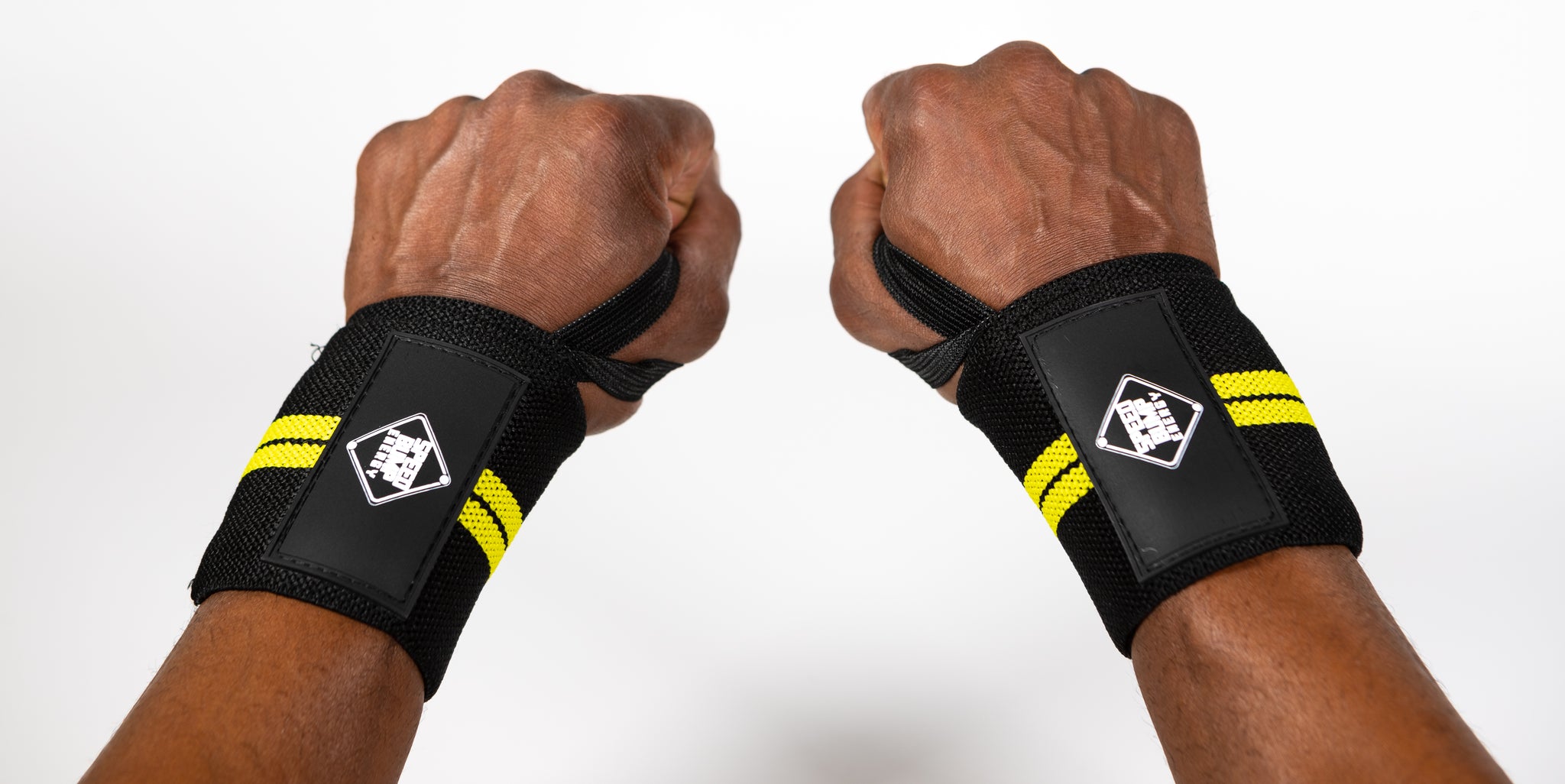 Weight Lifting Wrist Straps (Pair) 23” Padded Wrist Support for Pulls / Deadlift